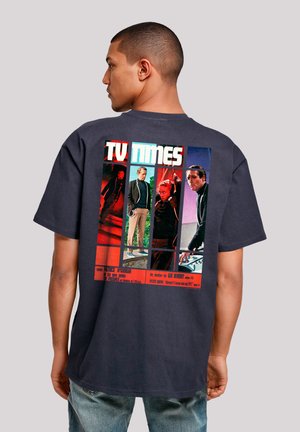 TV TIMES PATRICK MCGOOHAN THE PRISONER  COVER - Print T-shirt - navy