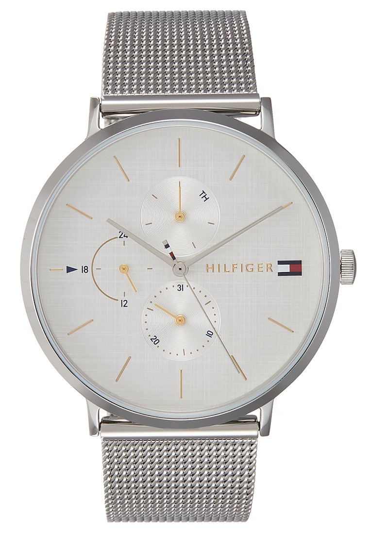 Tommy Hilfiger JENNA CASUAL Uhr silver-coloured/silberfarben