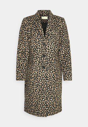MICHAEL Michael Kors LEOPARD - Manteau classique - darkk camel/black