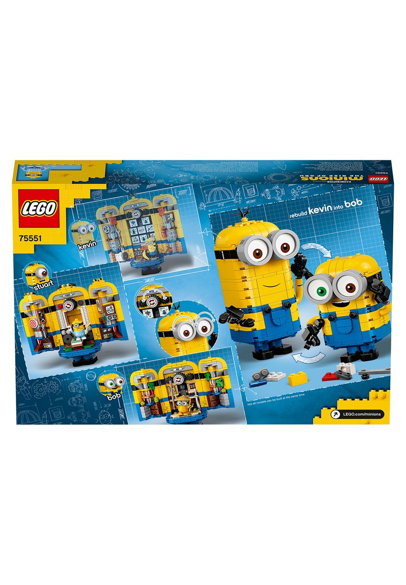 Kinder Kuscheltiere | LEGO 75551 MINIONS-FIGUREN BAUSET MIT VERSTECK SPIELZEUG Blockspielzeug mehrfarben/mehrfarbig - SD18944 Kinder Kuscheltiere | LEGO 75551 MINIONS-FIGUREN BAUSET MIT VERSTECK SPIELZEUG Blockspielzeug mehrfarben/mehrfarbig - SD18944