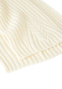 United Colors of Benetton WITH CABLE - Écharpe - white