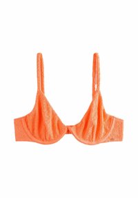 Neselectat, bright orange crinkle