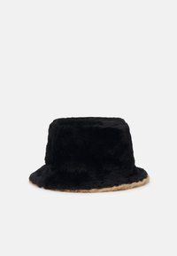 Tommy Jeans LINEAR BUCKET HAT - Pălărie - black/drifty dunes