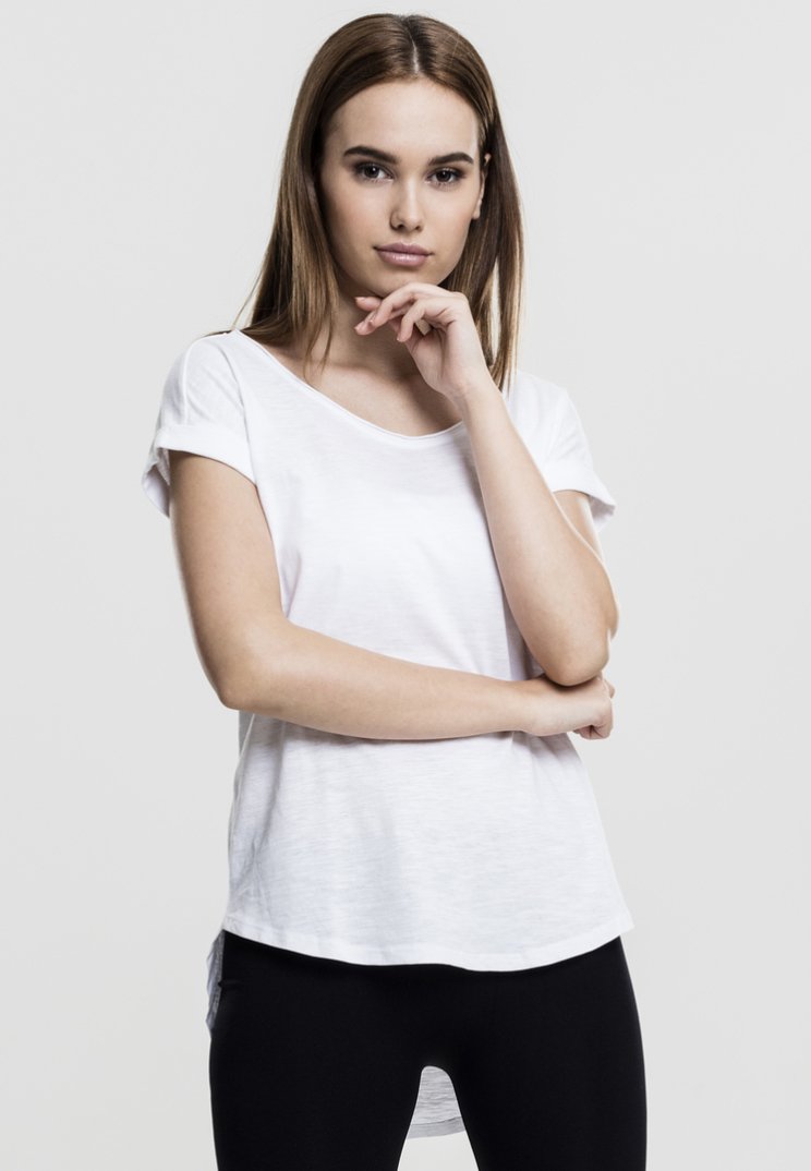 Urban Classics SLUB TEE - Basic póló - white
