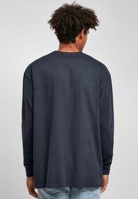Southpole SOUTHPOLE HERREN SOUTHPOLE COLLEGE LONGSLEEVE - Topper langermet - midnightnavy
