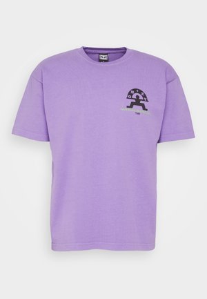 Print T-shirt - lilac