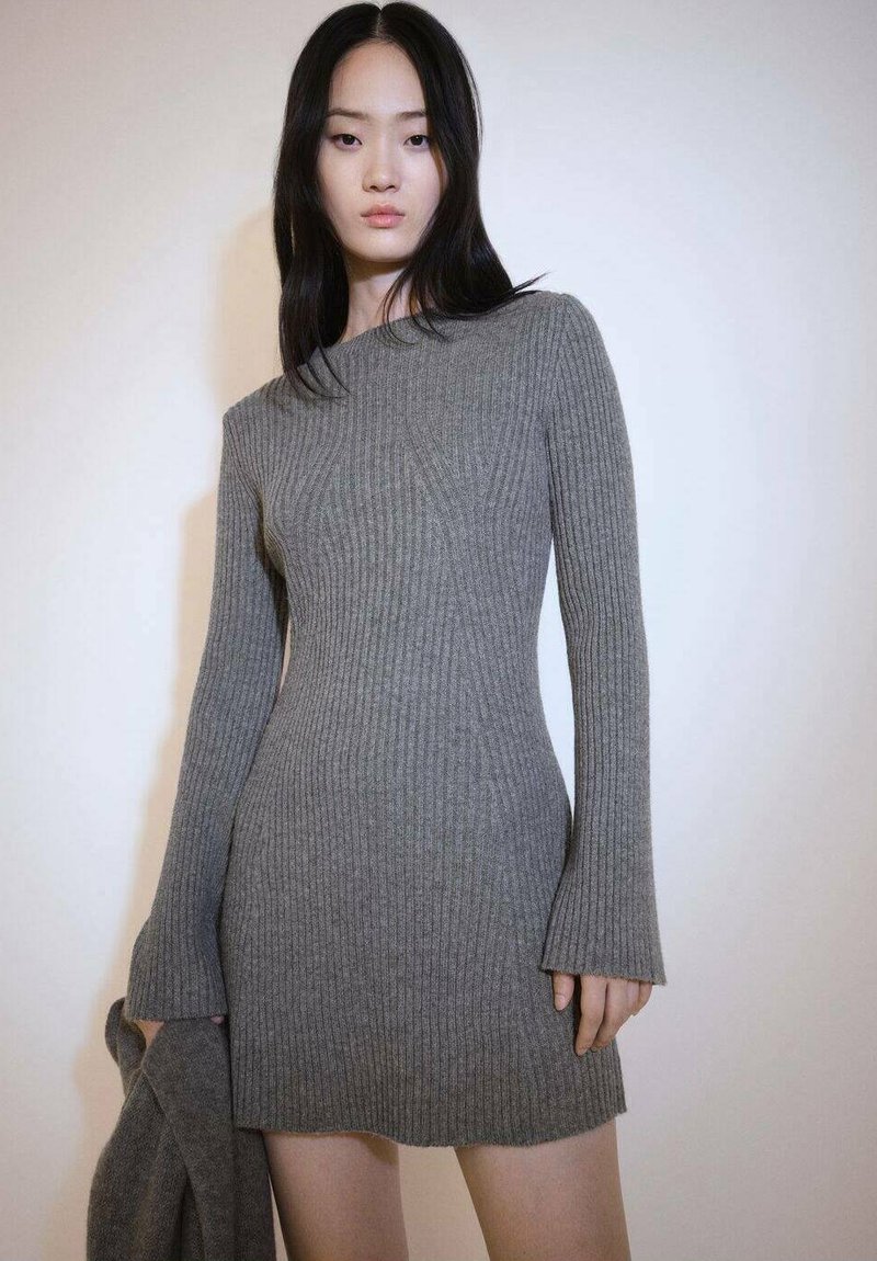 white mini tank dress Rib Logo Mini Tank Dress