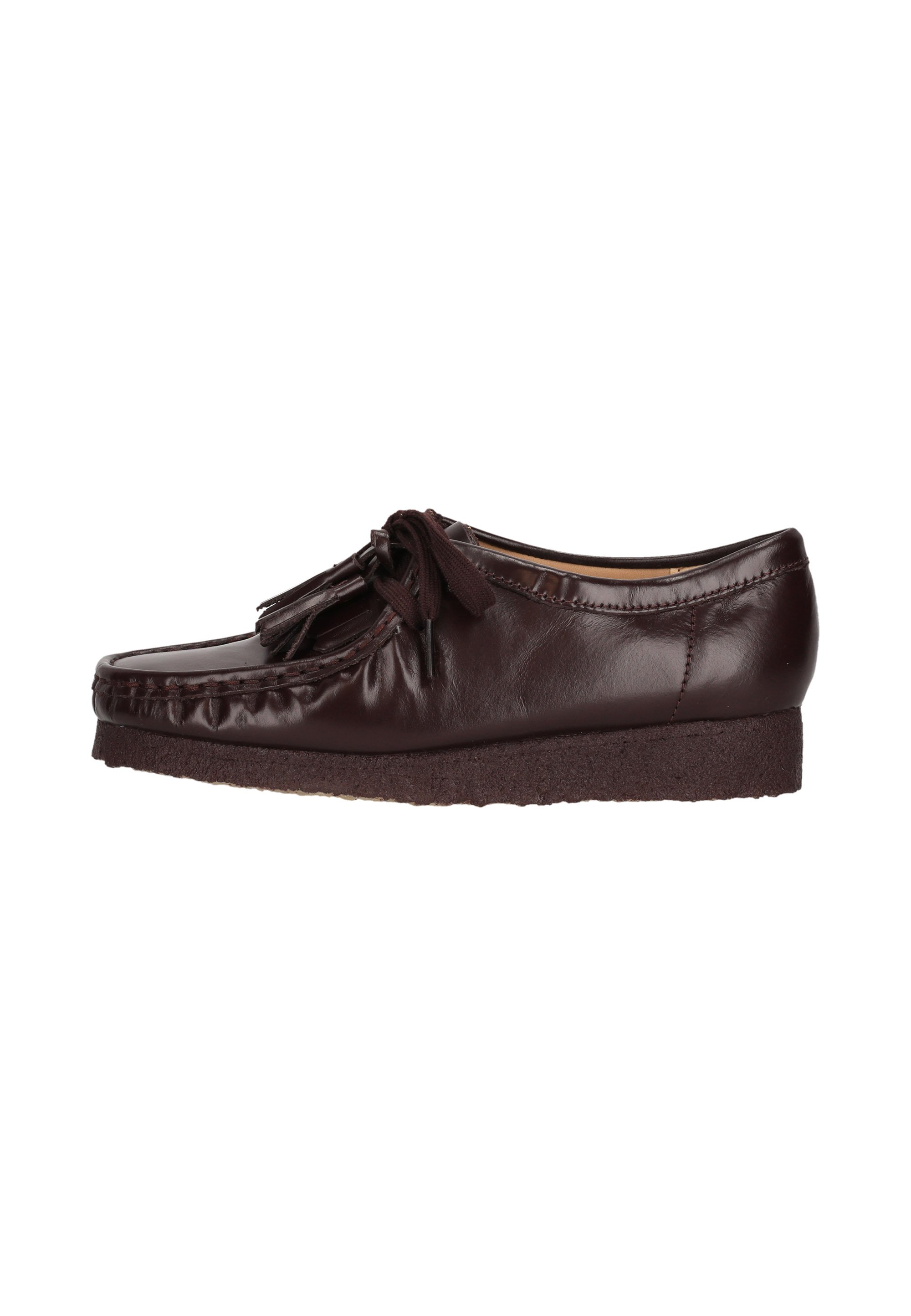 Clarks Originals WALLABEE - Lace-ups - purple grape lea/purple