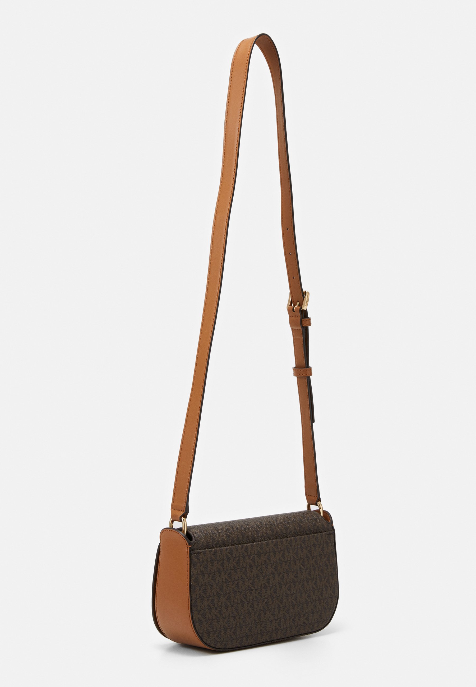 SAMIRA FLAP - Sac bandoulière - brown/acorn SAMIRA FLAP - Sac bandoulière - brown/acorn