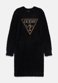 Guess JUNIOR DRESS - Džemperkleita - schwarz