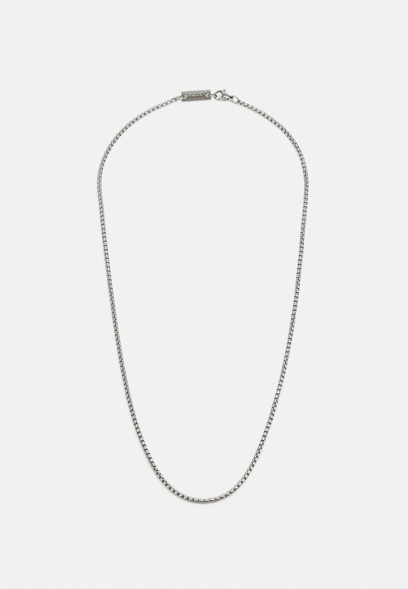 Icon Brand ROLO CHAIN UNISEX - Colar - silver-coloured