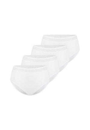 4 PACK - Slip - weiß