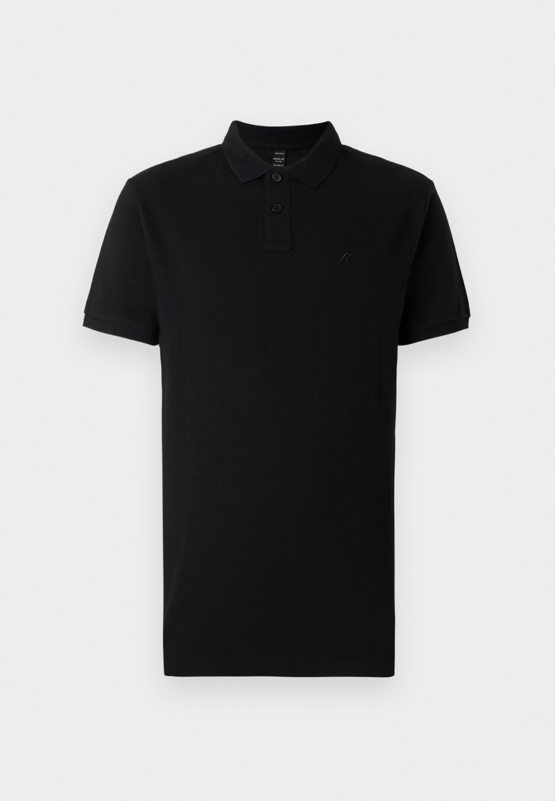 Replay Poloshirt zwart