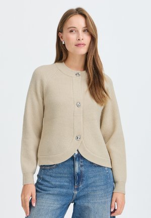 b.young, BYMINUSA - Gilet - oatmeal melange