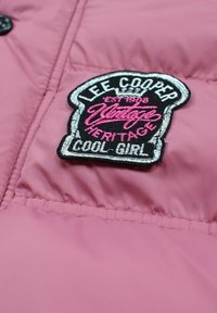 Lee Cooper IMPRIMÉ - Manteau d'hiver - rose