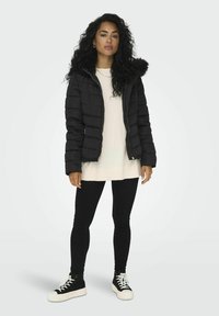 ONLY ONLELLAN HOOD LIFE - Giacca invernale - black
