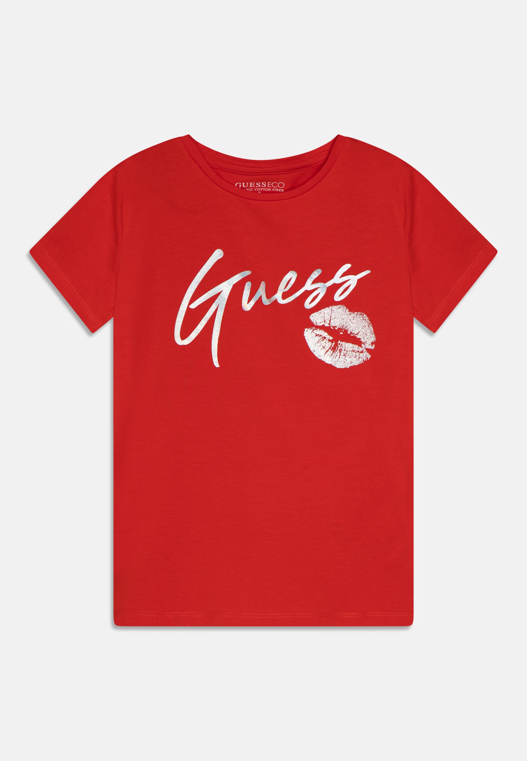 fire red graphic tee