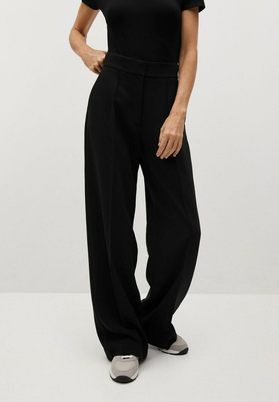 Mango BERNAT - Broek - zwart/Zwart - Zalando.nl