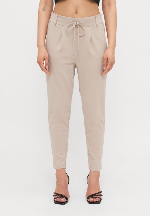 ONLPOPTRASH LIFE EASY - Stoffhose - beige