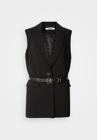 DKNY FUEN AERO  - Strukirani kaput - black