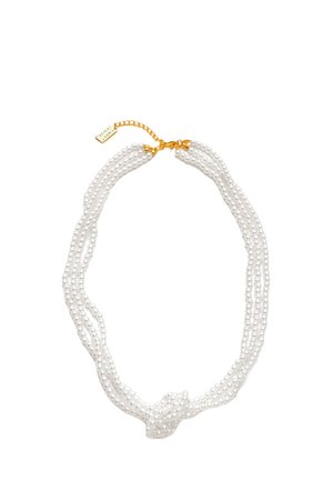 sweet deluxe KAYA - Halskette - white gold coloured