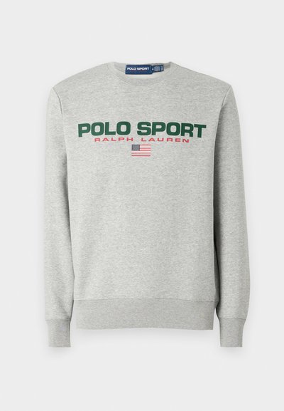 Polo Ralph Lauren POLO SPORT SWEATSHIRT UNISEX - Mikina - andover heather/forest green