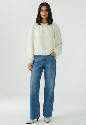 Oui Blouse - whitecap/gray