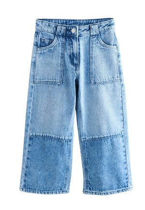 Next, REGULAR FIT - WIDE LEG. - Džínsy s rovným strihom - mid blue denim