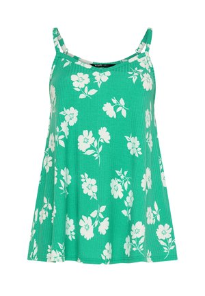 Yours Clothing, PLUS SIZE VESTS & CAMIS - Top - green