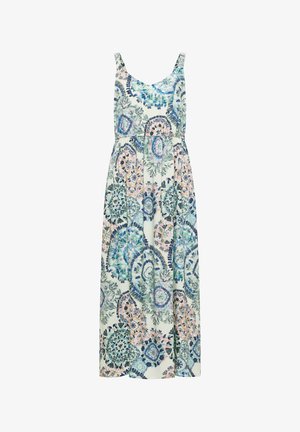 Cecil, MAXI DRESS WITH V-NECK AND PRINT - Maxikleid - vanilla white