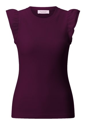 Rich & Royal, RICH & ROYAL TOP - T-shirt basic - mulberry