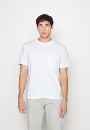 Urban Classics Men's Organic Cotton Pocket T-Shirt - Basic Crew Neck Tee