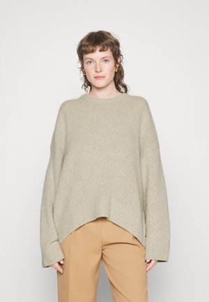 VICKY CREW NECK - Stickad tröja - oatmeal