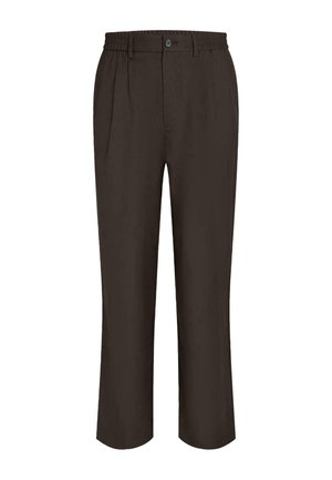 KARL LAGERFELD, STRAIGHT - Pantalon classique - black coffee