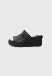 Replay - SUSAN - Wedge sandals - black Thumbnail Image 1