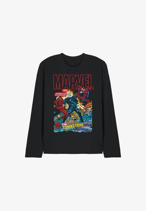 Marvel, SPIDERMAN RETRO TOMBSTONE HAMMERHEAD COVER - Long sleeved top - black