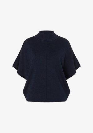 More & More, MORE & MORE MODERNER, WEITER CAPE-PULLOVER - T-shirt basique - classic blue