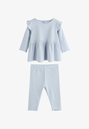 Next, FRILL SET - REGULAR FIT - Langærmet T-shirt - blue spot
