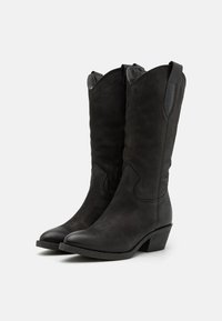 Tamaris Botas camperas - black