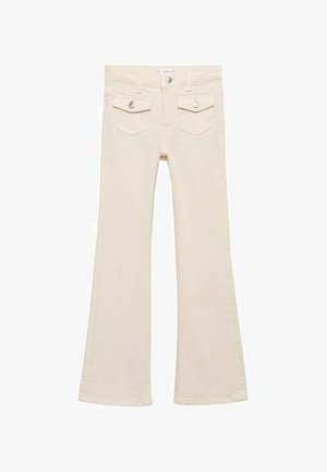 KID - Kavbojke na trapez - off-white