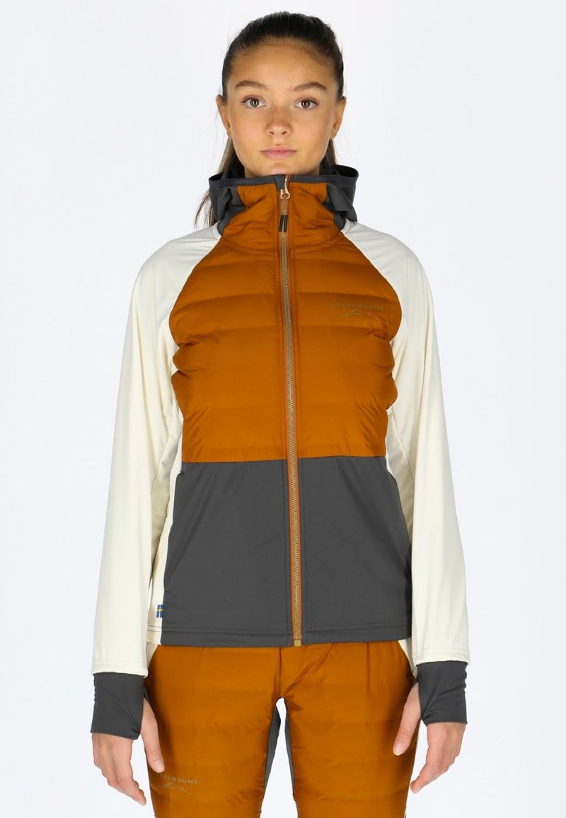 Swedemount NORDIC HYBRID HOODED - Χειμωνιάτικο μπουφάν - offwhite almond