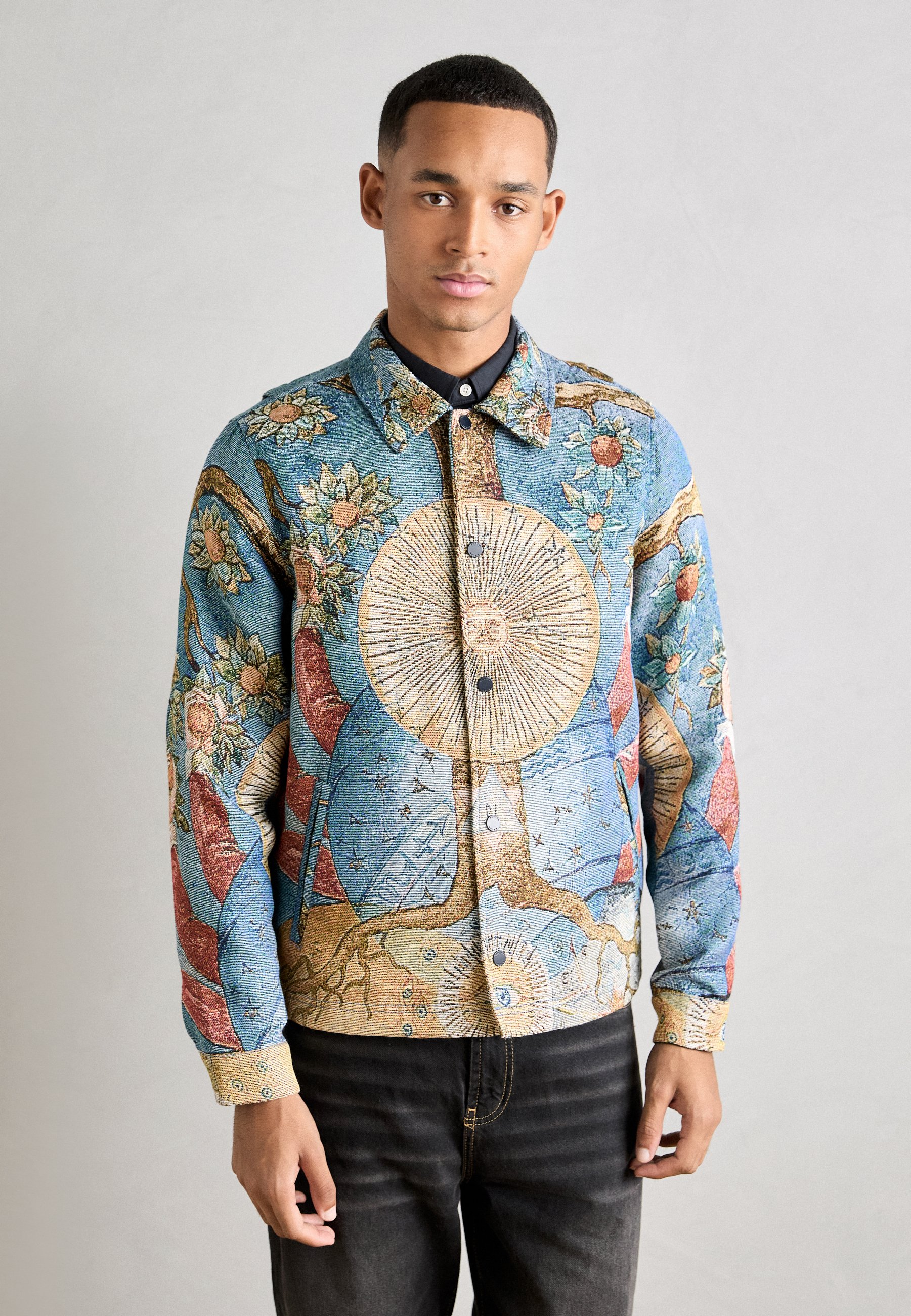 Scotch & Soda Reversible Bomber Jacket in Purple for Men