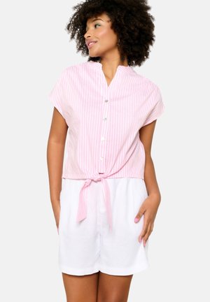 SHORT-SLEEVED - Užsagstoma palaidinė - light pink