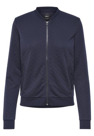 ONLY, ONLJOYCE L/S BOMBER SWT NOOS - Sudadera con cremallera - dunkelblau