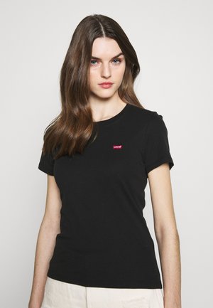 BABY TEE - T-shirt med print - mineral black