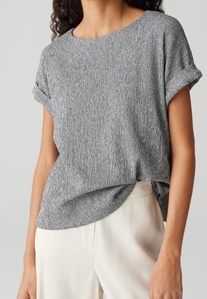 T-shirt basic - blue-grey