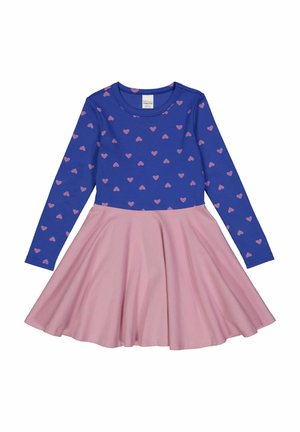 LANGARM - Jerseyjurk - star blue pink haze