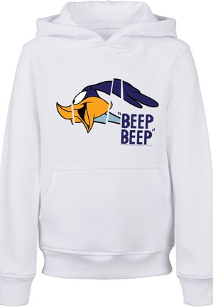 LOONEY TUNES ROADRUNNER BEEP BEEP - Hoodie - white