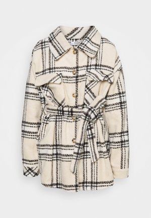 Halflange jas - off-white