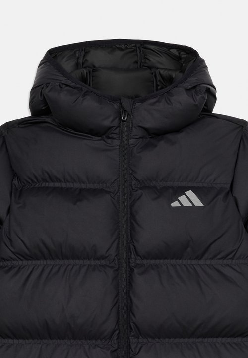 adidas JUNIOR JACKET UNISEX - Winter jacket - black/reflective silver-coloured — foto 3